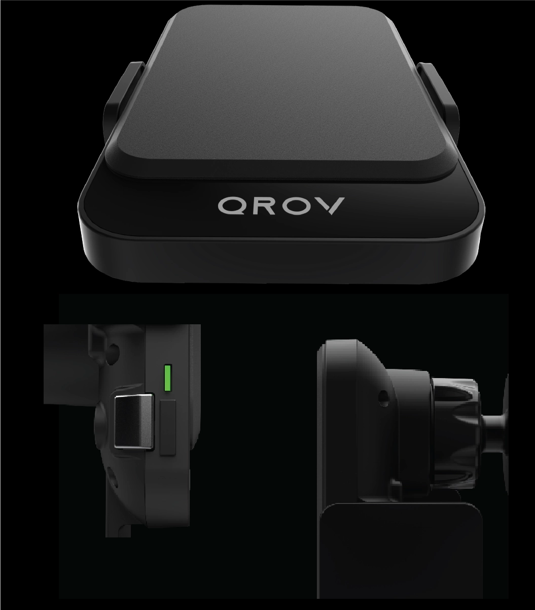 QROV Max – Universal Magnetic Wireless Charger Mount