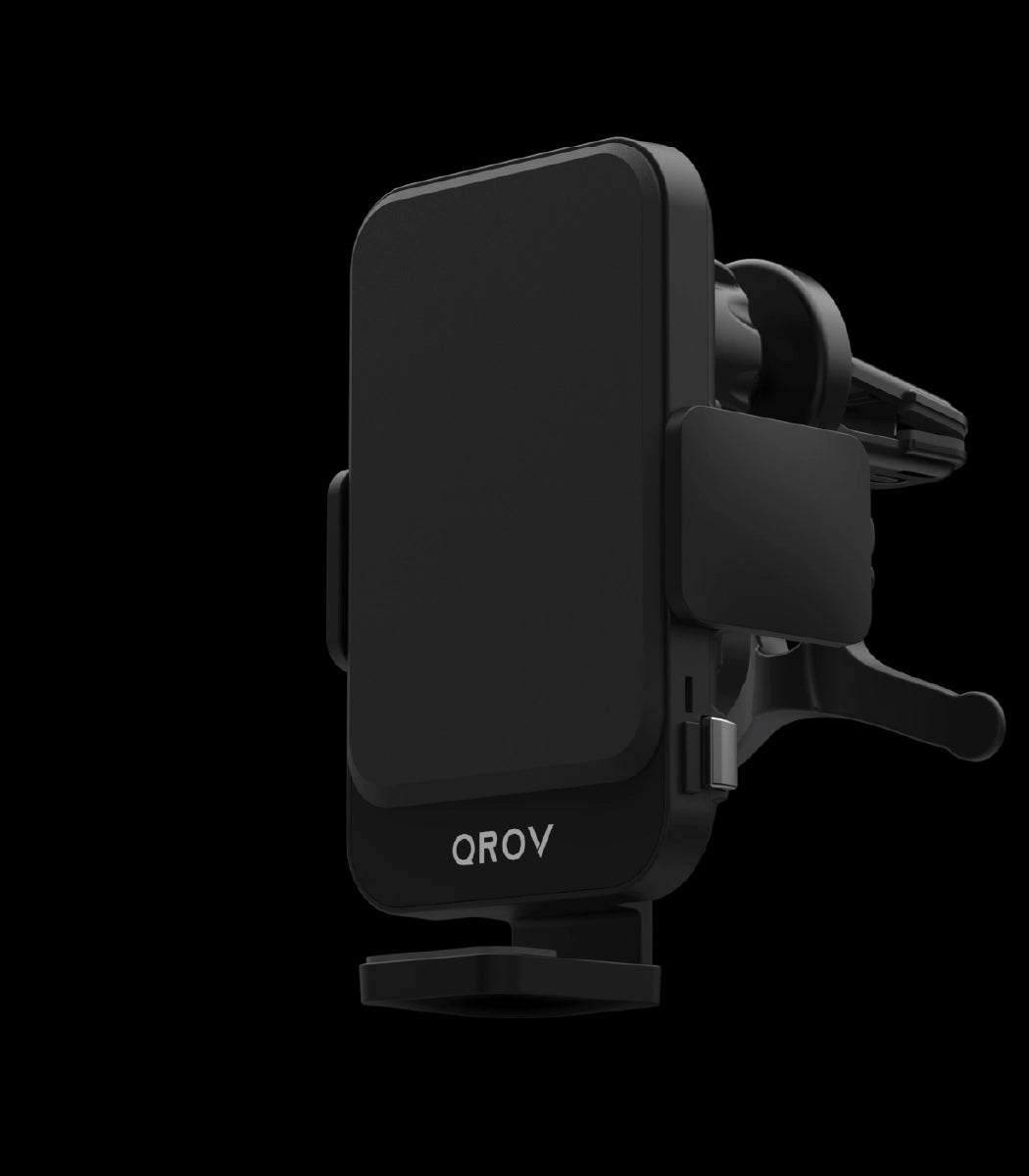 QROV Max – Universal Magnetic Wireless Charger Mount