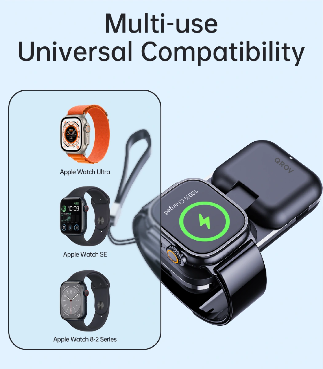 Watch Watt: 2-in-1 Power bank and Charger